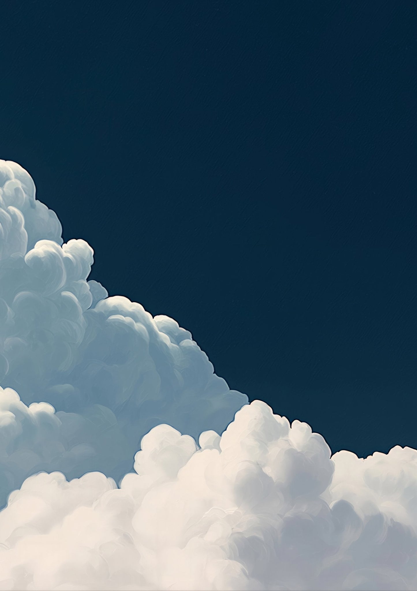 Clouds Print, Soft Sky Wall Art
