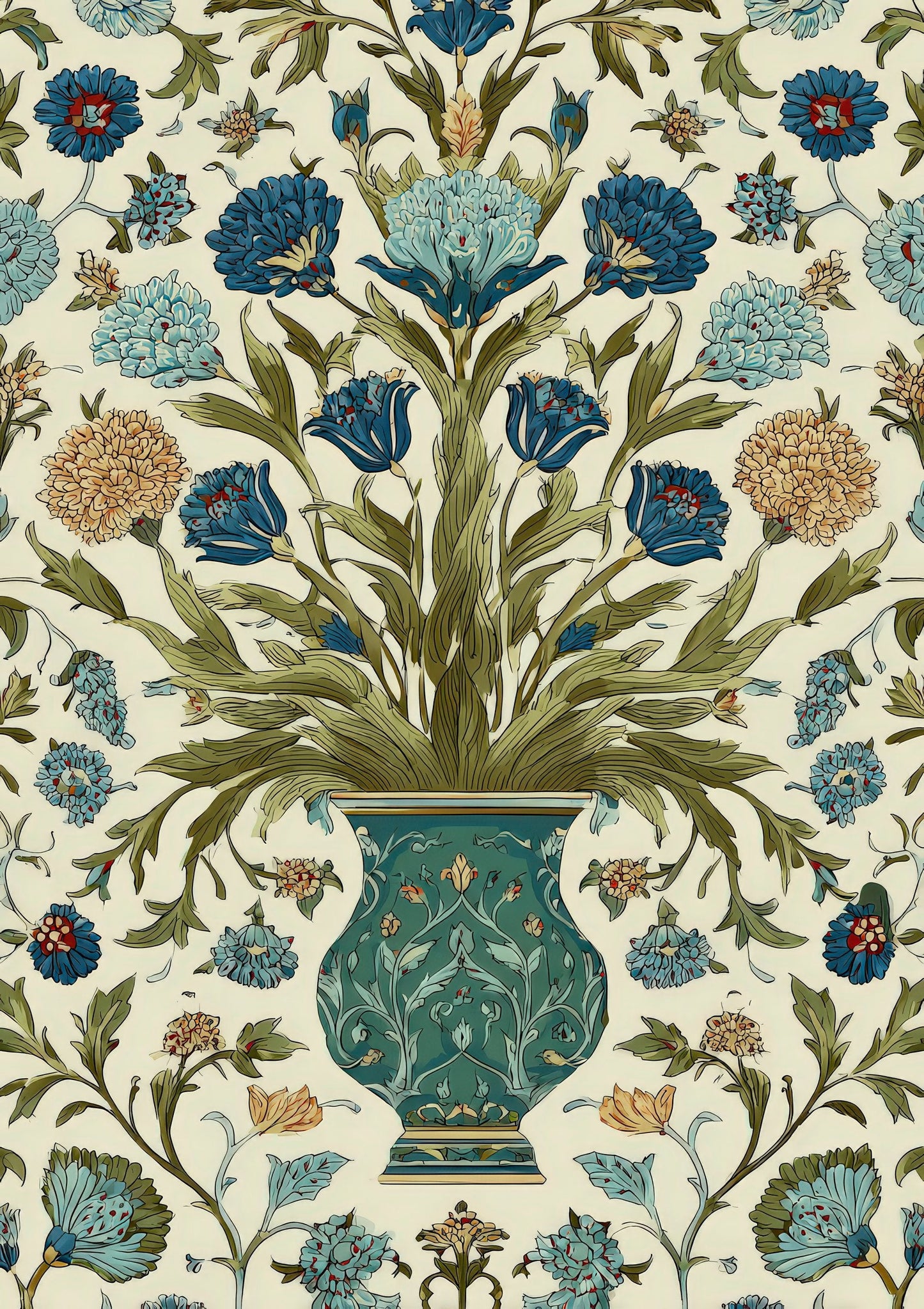 William Morris Floral Print, Heritage Wall Art