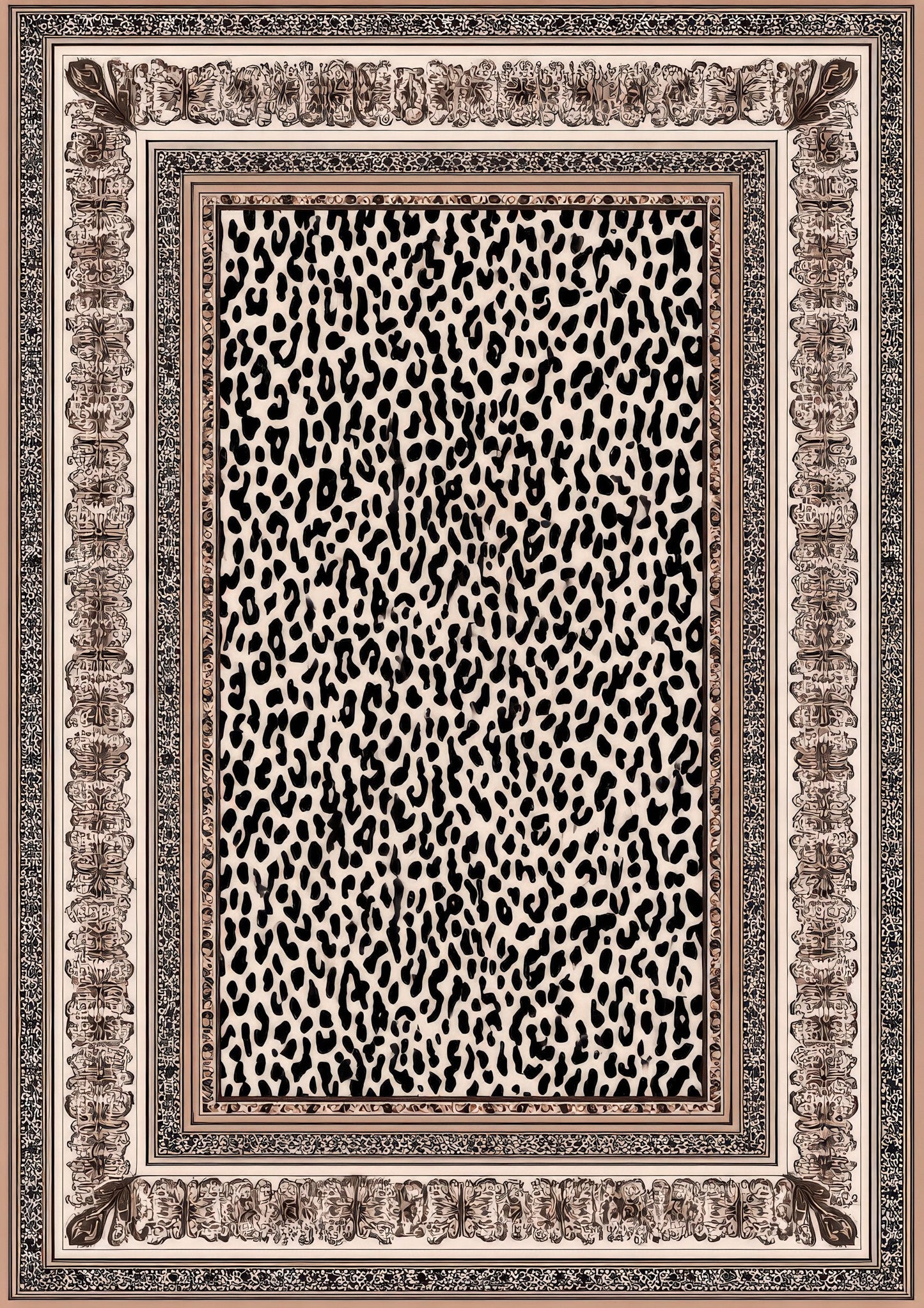 Leopard Print Pattern, Animal Wall Art