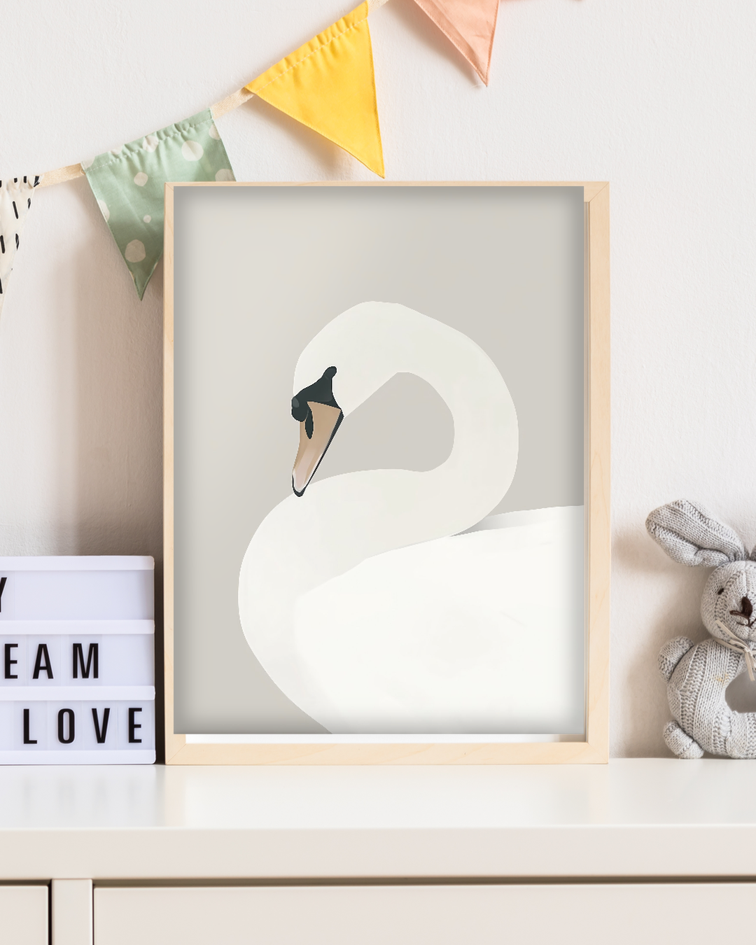 Calm Nursery Wall Art That Grows With Your Child