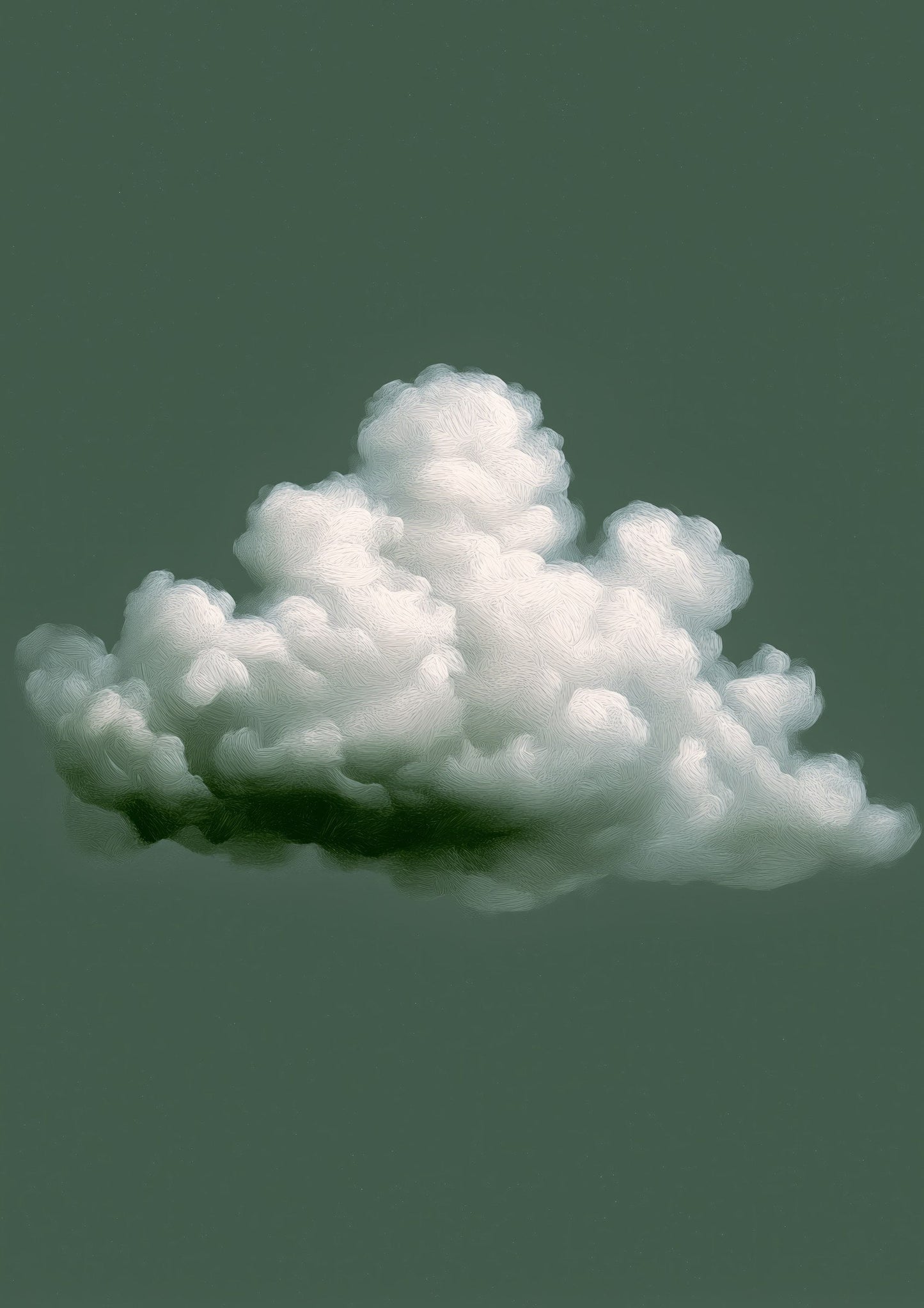 Cloud Print, Minimalist Sky Wall Art