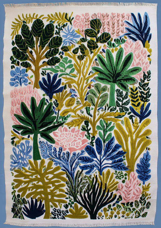 Tropical Jungle Print, Botanical Wall Art