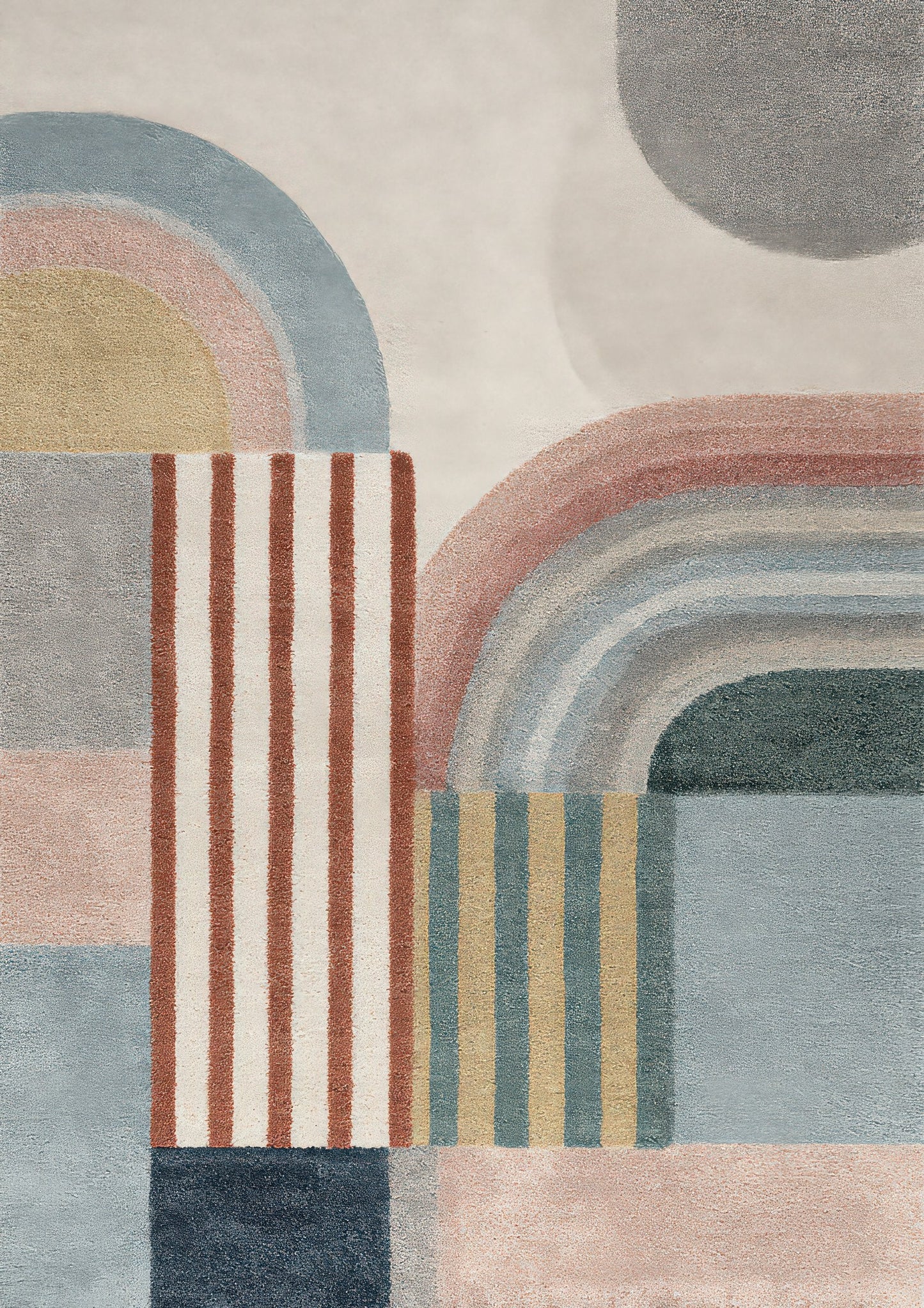 Pastel Arch Print, Abstract Wall Art