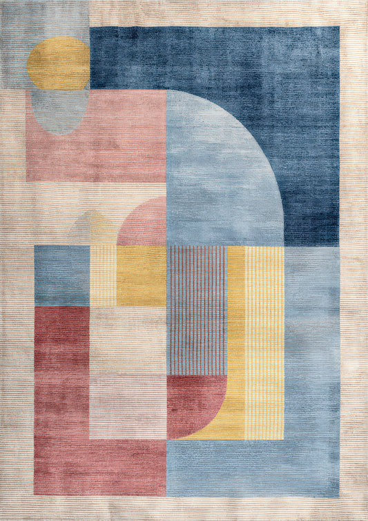 Geometric Abstract Print, Modern Wall Art