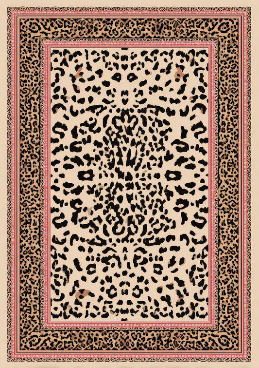 Leopard Print Wall Art, Bold Animal Print