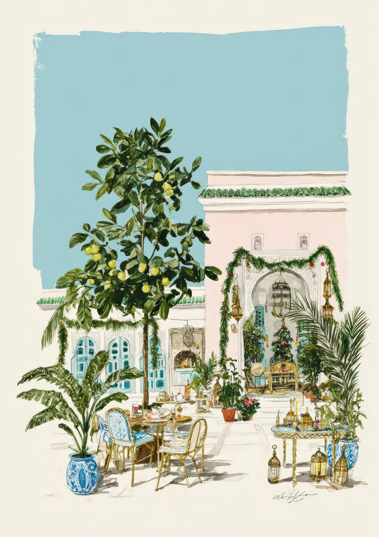 Conservatory Print, Botanical Wall Art